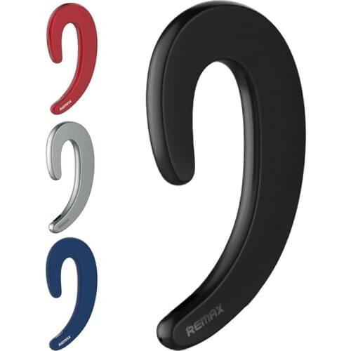 REMAX Wireless Bluetooth Earhook Headset Bluetooth 4.1 Stereo Sports Headset Business Mini Bluetooth Headset