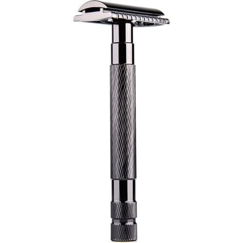 Safety Double Edge Razor for Men Barber Straight Razor Holder Mens Shaving Face Razor Blades Shaving Machine