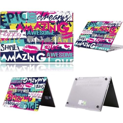 Art PC Laptop Case For Huawei MateBook 13/13 AMD Ryzen/14/D14/D 15/X 2020/X Pro New Shell For Pro 16.1/Honor MagicBook 14/15