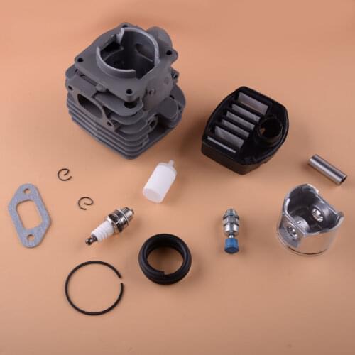 537157302 47mm Cylinder Piston Kit Fit for Husqvarna 357XP 359 357 XP Air Fuel Filter