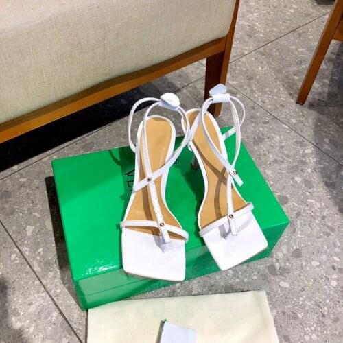 2021 summer new style fashion women sandals Criss Cross strapy high heels shoes