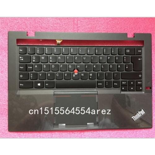 New and Original laptop Lenovo ThinkPad X1 CARBON 2nd Gen TYPE 20A7 20A8 Palmrest cover German Deutsch Tastatur KeyBoard 04X6574