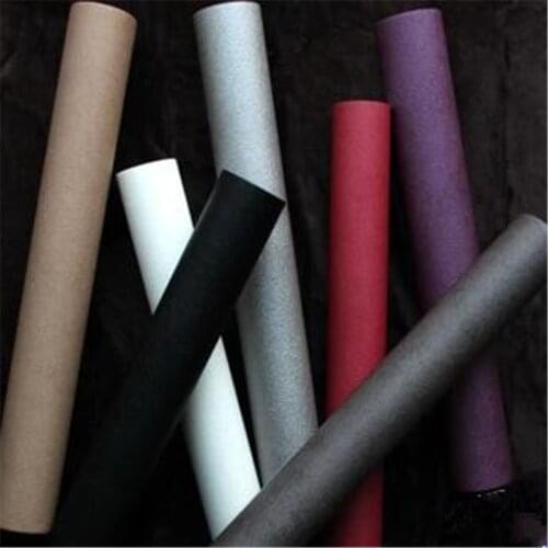 Beibehang simple modern fake stripe color wallpapers living room bedroom background pure black purple red silver gray wallpaper