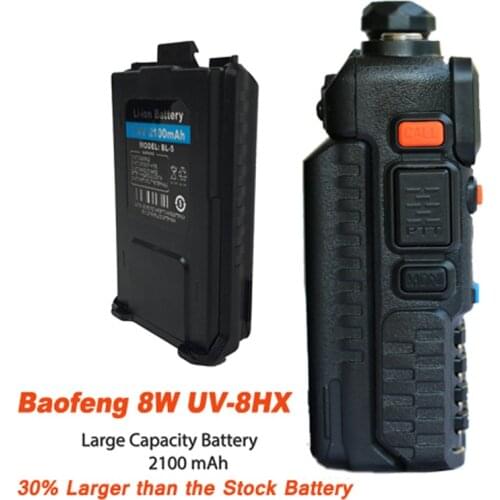 BAOFENG UV-5R 8W Walkie Talkie For Hunting UV-8HX UHF VHF Dual Band CB Ham Radio Comunicador Baofeng UV5R Amateur Radio