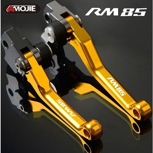 CNC Brake Clutch Lever Motocross dirt bike Brakes Levers FOR SUZUKI RM85 2005 2006 2007 2008 2009 2010 2011 2012 2013 2014 2015