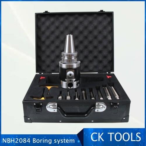 Quality Precision NBH2084 8-280mm Boring Head System BT30 M12 Holder +8pcs 20mm Boring Bar Boring rang 8-280mm Boring Tool Set