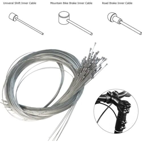 Bike Shifter Cable Steel Bicycle Braking Lines Core Inner Speed Variable Wire Bicycle Brake Shifter Cable Replacement Speed Line