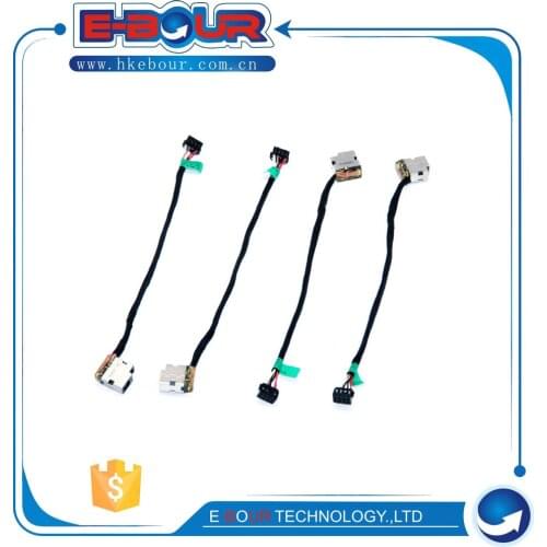 10pcs/lot Notebook DC Power Socket with Cable for HP Envy 15 17'' 15-N 14-N DC Jack Connector