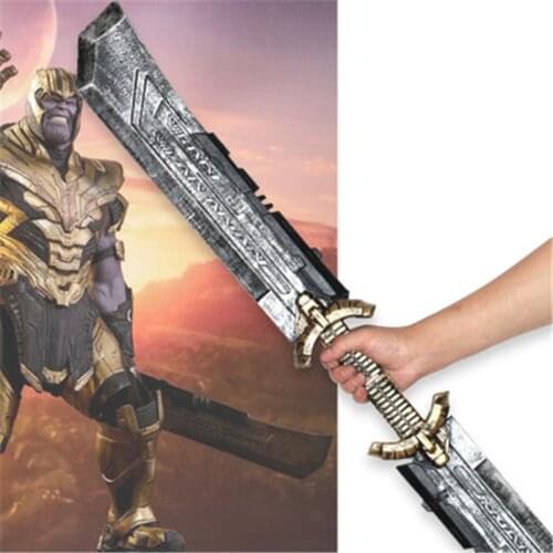 108CM Halloween Gift 1:1 Cosplay Superhero Double-edged Weapon Prop Sword Role Playing Movie Game PU Model Sword