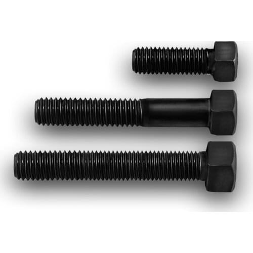 2pcs Alloy steel Fine Teeth 12.9 External Hexagon Screw M12 1.25 pitch half thread 50mm-150mm