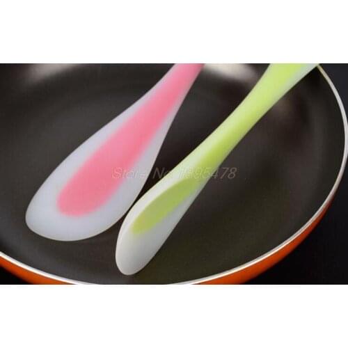 300PCSNew Baking Tools For Cakes Double Silicone Spatula Spoon LFGB Cookie Spatulas Pastry Scraper Mixer Buttter Ice Cream Scoop