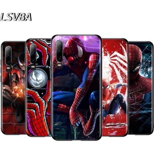 Cool Super Men Hero Spider For Huawei P40 P30 P20 P10 P9 P8 Lite E 5G 2017 2019 Pro Plus Phone Case