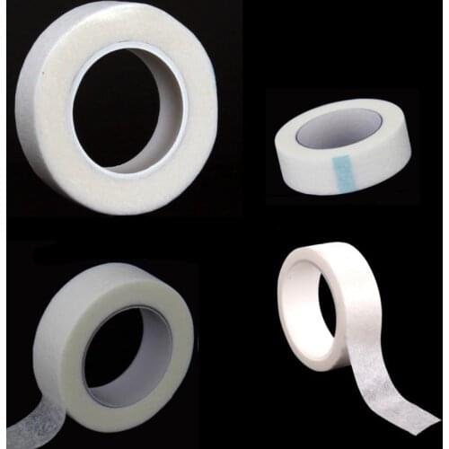15 Rolls Isolation Eyelash Extension Under Eye Pad Tape PE Adhesive Grafting Tape Micropore Tape for False Eyelash Extensions