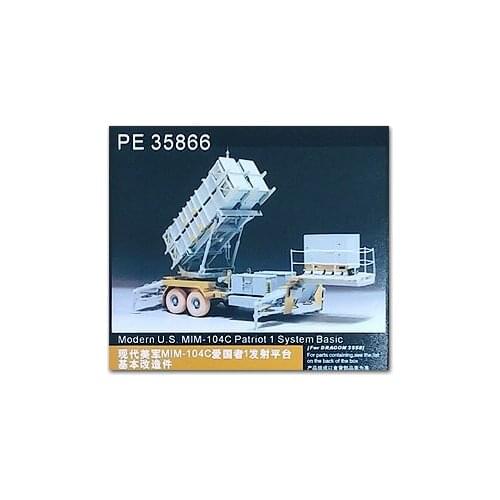 KNL HOBBY Voyager Model PE35866 modern US military MIM-104C Patriot 1 launch platform basic transformation pieces