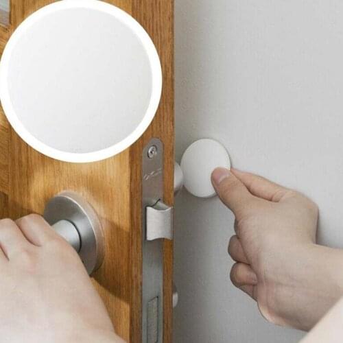 Wall Protection Pad Anti-Collision Pad Door Stop Smooth Rubber Fender Protection Pad Mute Door Bumper Cushion Anti-Vibration Pad