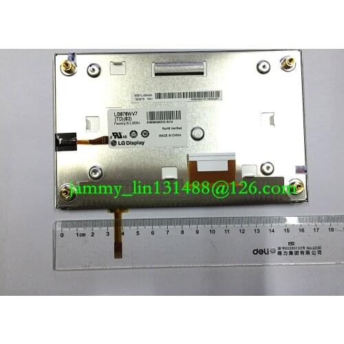 Original 7inch LCD screen LB070WV7 TD02 LB070WV7-TD02 LB070WV7 TD01 Display for Car Navigation TFT LCD Monitors