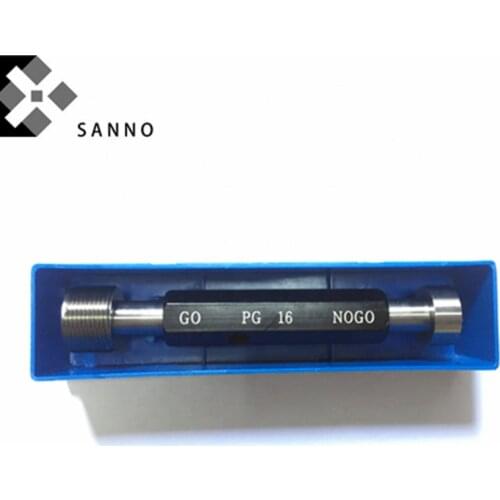 PG conduit thread plug gauge pg7 / pg9 / pg11 / pg13.5 / pg16 / pg29 / pg36 / pg42 / pg48 wire pipe Pg thread plug gage go nogo