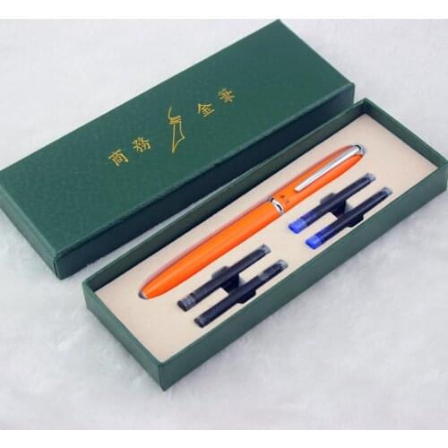 Luxury Writing Cute pens gift Gift Set Metal Fountain Pen 0.38mm Luxury Pens For Writing School & Office Supplies
