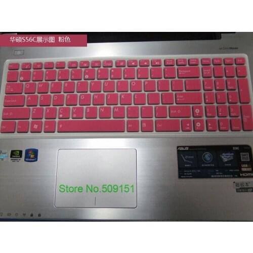 Silicone laptop keyboard cover skin For Asus UX501JW TP550 A555LD A751L A501LB/UB N56 U50 UL50 UX50V UX51 E56C
