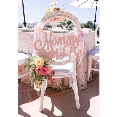 Different colors Baby Shower Chair Sign Mommy to Be Cutout in Custom Colors for Baby Shower Decoration for New Mom