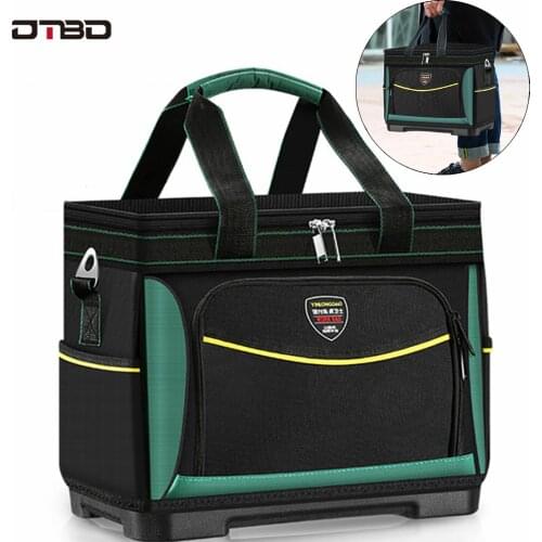Heightening Large Capacity Tool Bag, Multi-function Electrician Bag, Anti-fall and Wear-resistant Woodworking Bag