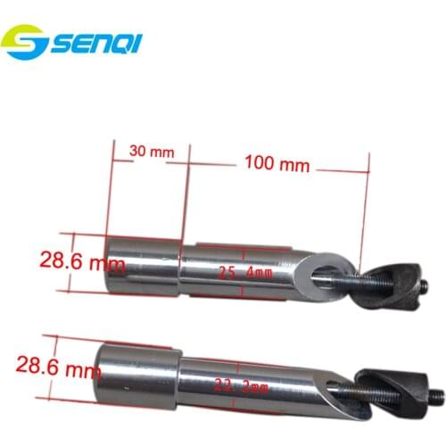 Aluminium Alloy Bicycle Stem Quill Stem Ahead Adapter 22.2mm* 28.6mm*130mm Threaded Silver Bicycle Parts BSB039