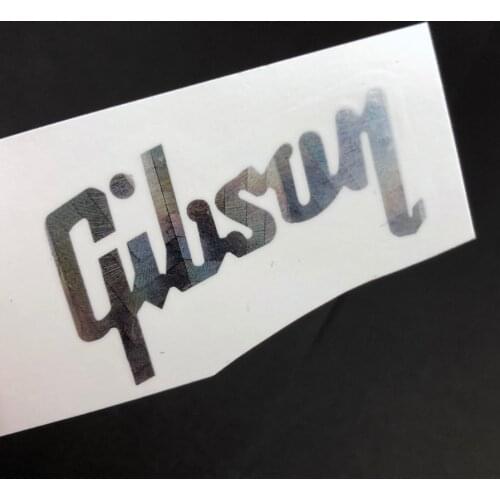 Waterslide 0.1 mm thick GiB Custom Decal Sticker Guitar Peghead Logo