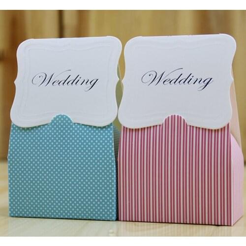 10Pcs Favor Candy Bag Treat Boxes For Wedding Party Supply Baby Shower Decoration Christmas Birthday Party Gifts 6.5*11*3.5cm