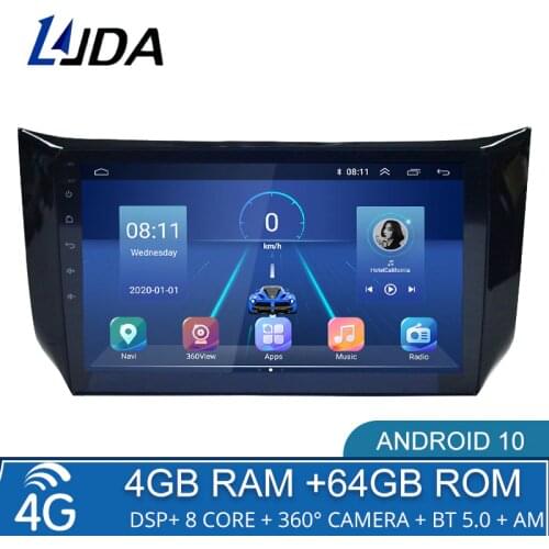 4G+64G DSP Android 10 Car Multimedia Player For Nissan Sylphy B17 Sentra 12 2013 2014- 2016 2017 2 Din Car Radio GPS Stereo WiFi