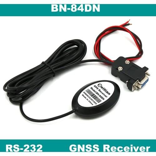 BEITIAN New GNSS M8030-KT Magnetic bottom waterproof IP67 RS-232 1Hz DB-9 Female interface GLONASS GPS receiver BN-84DN