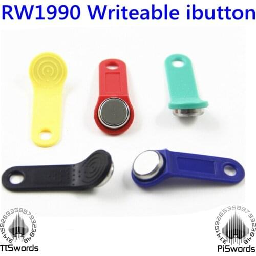 RW1990 writeable changeable keytag Touch Memory keyfob RW 1990 iButton Sauna ke mutable for copier clone