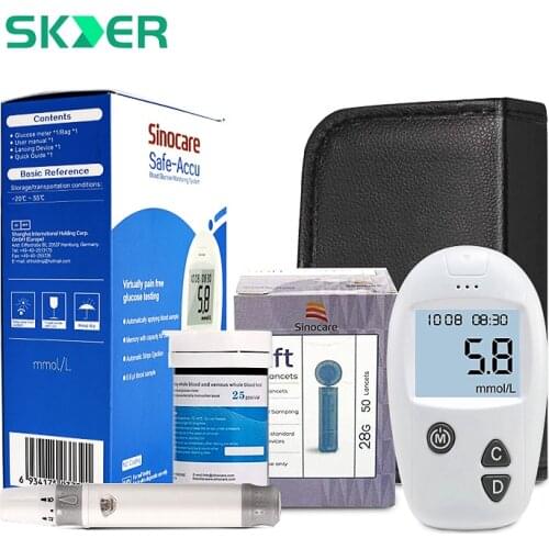 Bloedglucosemeter 50/100 Stuks Teststrips Diabetic Glucometer Kit Voor Diabetische Blood Glucose Sugar Monitor Diabetes Medical