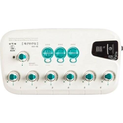 Hwato Brand Electronic Acupuncture Treatment Instrument SDZ-II 6 Channel Nerve and Muscle Stimulator