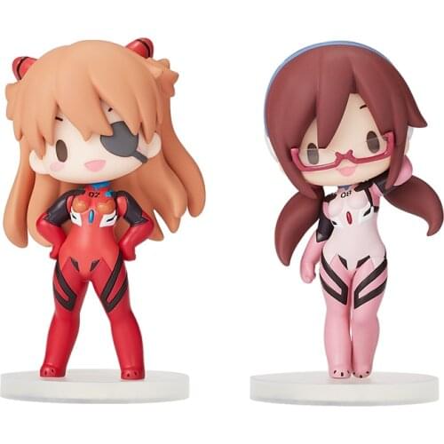 EVA Neon Genesis Evangelion Vol.2 Asuka Makinami with Driving Uniform Action Figure Model Toys