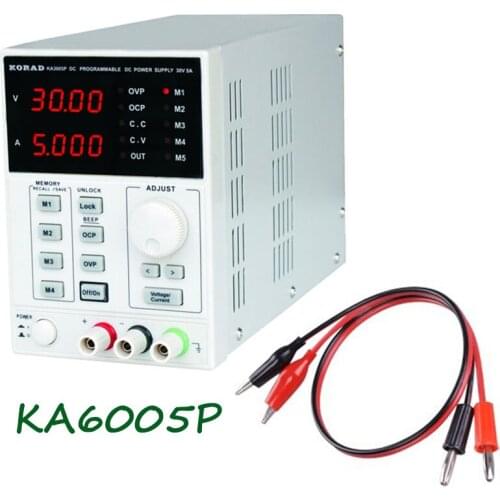 Stabilized Voltage Supply NEW KA6005P Programmable DC Power Supply with Voltage Range 0 To 60V