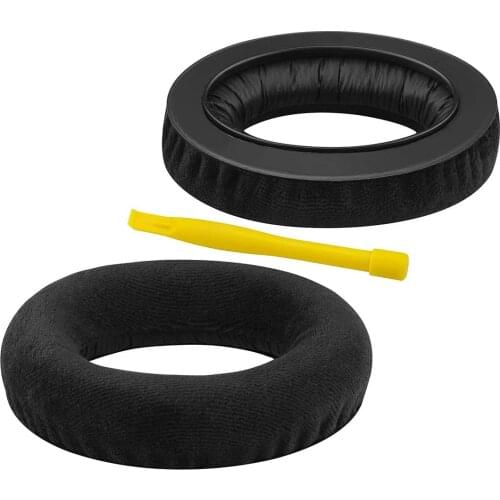 Comfort Velour Replacement Ear Pads for Sennheíser HD525, HD535, HD545, HD565, HD580, HD600, HD650 Headphones Earpads, Headset