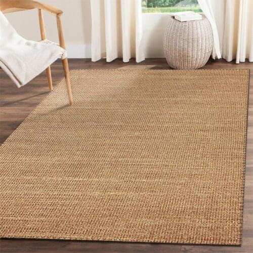 50x80cm Nordic simple sisal doormat rug straw tatami mat hallway rug pad Multi-Usage Decorative Living Room Mat