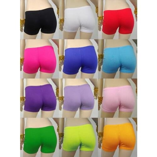 Belly dance leggings Anti emptied short pants Fast shipping 12 colors New arrivals