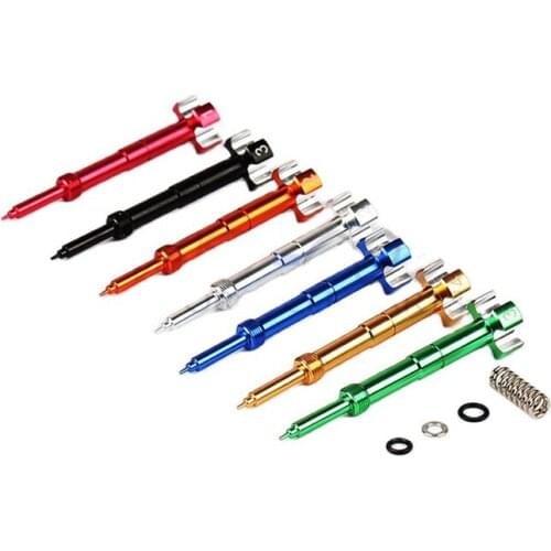 Easy CNC Billet Adjust Fuel Mixture Screw For Keihin Motorcycle Off Road Dirt Bike ATV MX FCR Air Carburetor Carb Carby