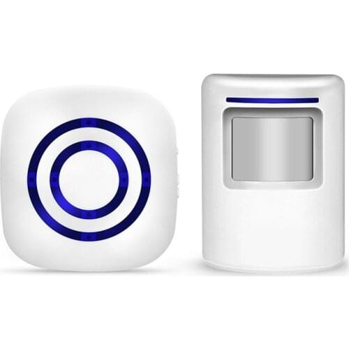 Hot Sell Human Body Sensing Doorbell Welcome Device Infrared Alarm Announciator 0256 0.8