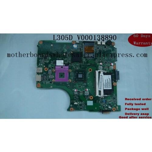 For Toshiba Satellite L305 L305D Series Motherboard V000138890 Tested