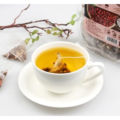 Qiao Yuntang Red Beans Barley Tea 250g / bag Triangle Bag Red Beans Red Beans Coix Seed Wet Tea Bag With beauty and beauty