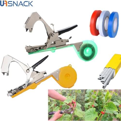Garden Tool Plant Tying Tapetool Tapener Machine Branch Hand Tying Machine Packing Vegetable Stem Strapping Pruning Tool Sets