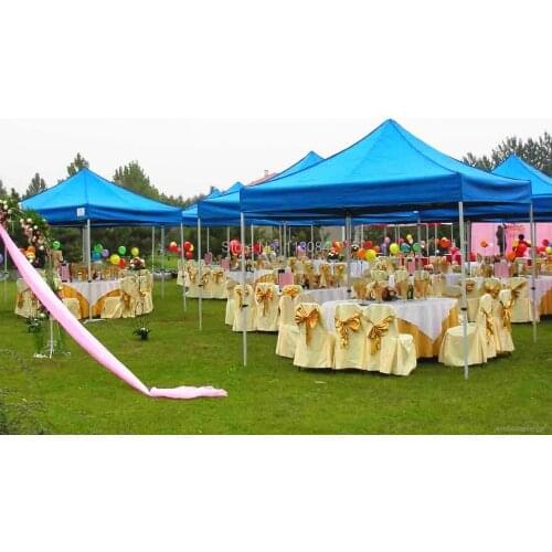 3m*3m Aluminum Frame Outdoor Folding Party Wedding Gazebo Tent Instant Marquee Banquet Catering Pop Up Canopy Sun Shelter