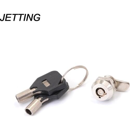 DIY Drawer Tubular Cam Lock Keyed Different for Door Mailbox Cabinet Tool Box with 2 Keys Furniture Hardware