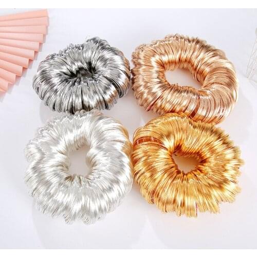 100 Rolls/lot Copper Rhodium Gold Color 0.6MM Steel Multi-layer Memory Beading Wire for DIY Bracelet Jewelry Making Findings