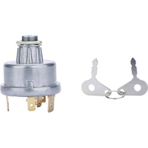 CARPRIE Ignition Switch 1Pcs SI-AT10024 Universal tractor Ignition Switch With Key Lucas 35670 128SA mar25