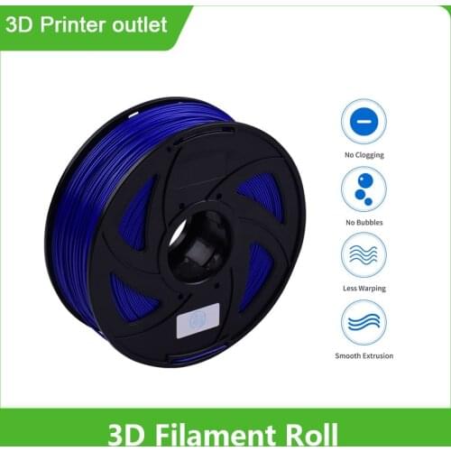 Aibecy 3D Printer Filament 1.75mm ABS Filament 1KG(2.2LBS)/ Spool Vacuum Sealed for Most FDM 3D Printer for Ender 3 Creality 3D