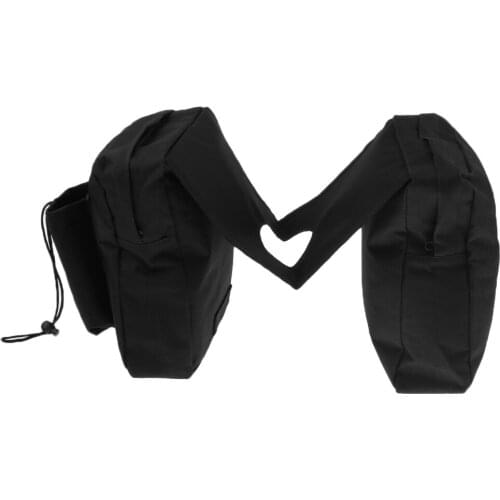 Saddle Bags Storage Organizer Canvas Waterproof ATV Tank Bags