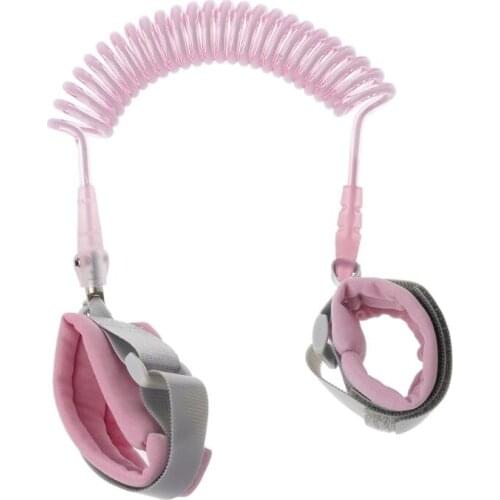 Adjustable Kids Safety Harness Child Wrist Leash Anti-lost Link Children Belt Walking Assistant Baby Walker Wristband 1.5M D5QA